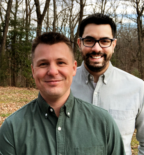 Sylvain Bruni and his husband Dr. Michael Anthony Fowler